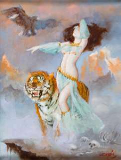 Enric | Enric (Enrique Torres-Prat) - Fantasy Painting Original Art (undated). ... | Heritage