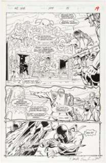 Wildman, Andrew - Andrew Wildman and Randy Emberlin G.I. Joe, A Real American Hero #124 Story Page 15 Original Art (Marvel, 1992)....