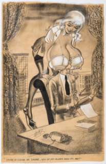 Ward, Bill | Bill Ward Single Panel Gag Cartoon Illustration Original Art (c. 1960s-1970s). ... | Heritage