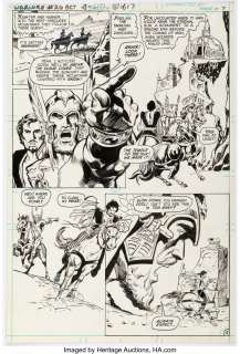 Grell, Mike | Mike Grell and Vince Colletta Warlord #26 Story Page 5 Original Art (DC, 1979).... | Heritage