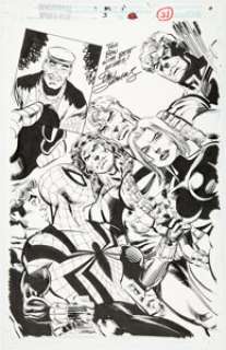 Jurgens, Dan | Dan Jurgens and Klaus Janson The Sensational Spider-Man #3 Splash Page 22 Original Art (Marvel, 1996).... | Heritage