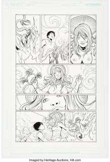 DC Artist - Becky Cloonan and Jim Rugg American Virgin #4 Story Page 12 Original Art (DC/Vertigo, 2006)....