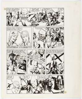 Rude, Steve - Steve Rude and Eric Shanower Nexus #11 Story Page 9 Original Art (First, 1985)....