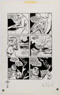 Allred, Mike - Mike Allred Madman #1 Story Page 6 Original Art (Tundra, 1992)....