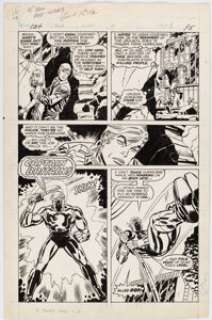 Trimpe, Herb | Herb Trimpe and Fred Kida Captain Britain #4 Story Page 5 Original Art (Marvel UK, 1976).... | Heritage
