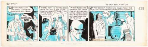 Caniff, Milton | Milton Caniff Terry and the Pirates Daily Comic Strip Original Art dated 11-5-35 (Chicago Tribune-N.Y. News, 1935)... | Heritage