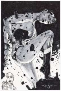 Pearson, Jason - Jason Pearson - Wonder Woman Specialty Illustration Original Art (2014)....