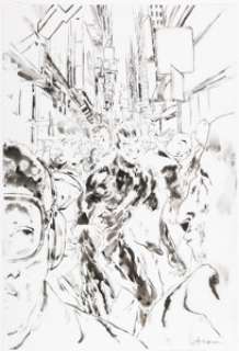 Grant, Keron - Keron Grant Mosaic #2 Cover Original Art (Marvel, 2016)....