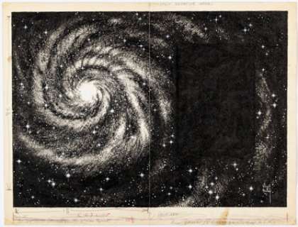 Finlay, Virgil | Virgil Finlay Galaxy Magazine February-1962 Double-Page Illustration Original Art (Galaxy Publishing Co., 1962).... | Heritage