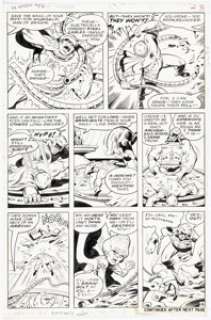 Buscema, Sal | Sal Buscema and Jim Mooney The Avengers #86 Story Page 18 Original Art (Marvel, 1971).... | Heritage