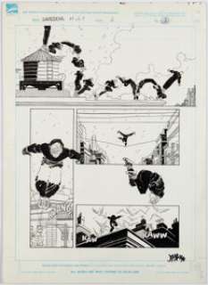 Romita Jr., John | John Romita Jr. and Al Williamson Daredevil The Man Without Fear #2 Story Page 22 Original Art (Marvel, 1993).... | Heritage