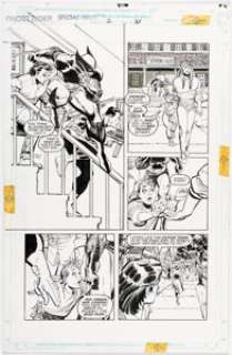 Romita Jr., John | John Romita Jr. and Klaus Janson Ghost Rider; Wolverine; and Punisher: Hearts of Darkness Story Page 21 Original A... | Heritage