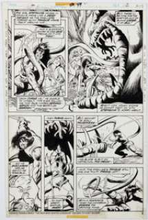Buscema, John | John Buscema, Dick Giordano, and Terry Austin Conan the Barbarian #50 Story Page 2 Original Art (Marvel, 1975).... | Heritage