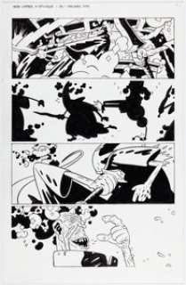 MacLean, Andrew - Andrew MacLean Head Lopper #1 Epilogue Story Page 6 Original Art (Image, 2016). ...