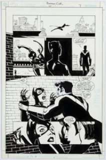 Robinson, Roger - Roger Robinson and John Floyd Batman: Gotham Knights #10 Story Page 7 Original Art (DC, 2000)....