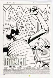 Martin, Cynthia | Cynthia Martin and Ken Steacy Star Wars #106 Splash Page 1 Original Art (Marvel, 1986).... | Heritage