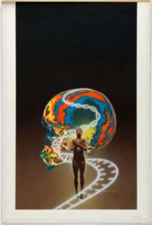 Mattingly, David | David Mattingly The Adam Project Paperback Cover Original Art (Fawcett, 1983).... | Heritage