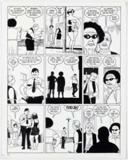 Hernandez, Jaime | Jaime Hernandez Love and Rockets #40 Story Page 2 Maggie Original Art (Fantagraphics, 1993).... | Heritage