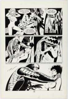 Thorne, Frank | Frank Thorne Lann (nn) Story Page 36 Original Art (Ken Pierce, Inc., 1986).... | Heritage