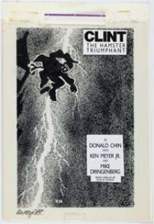 Unidentified Alternative Art Comic Artist | Ken Meyer Jr. Clint #1 Cover Original Art (Eclipse, 1986).... | Heritage