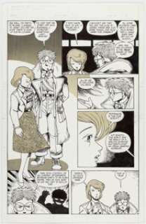 Dunn, Ben | Ben Dunn Ninja High School #22 Story Page 25 Original Art (Malibu, 1991).... | Heritage