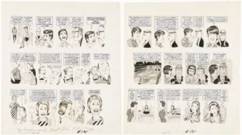 Dave Berg | MAD #135 "The Lighter Side of..." Story Pages 1-2 Original Art (EC, 1970).... (Total: 2 Items) | Heritage