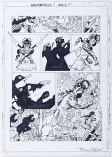 Bryan Talbot | Grandville #5 Force Majeure Story Page 73 Original Art (Dark Horse, 2017).... | Heritage