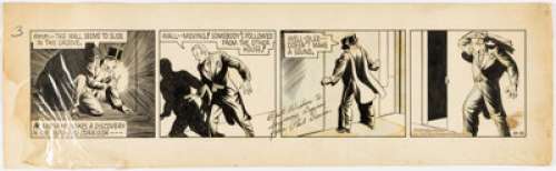 Phil Davis | Mandrake Daily Comic Strip Original Art dated 9-2-42 (King Features Syndicate, 1942). | Heritage