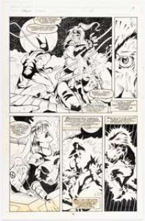 Karl Kerschl and Hector Collazo - X-Men: Prelude to Perdition #1 Story Page 14 Original Art (Marvel, 1995).