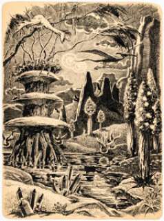 Roy G. Krenkel - Alien World Illustration Original Art (c. 1960s). | Heritage