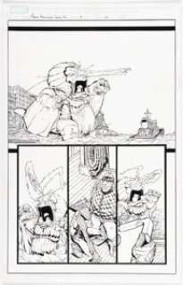 Patrick Scherberger and Norman Lee Marvel Adventures Spider-Man #4 Story Page 20 Original Art (Marvel, 2005).