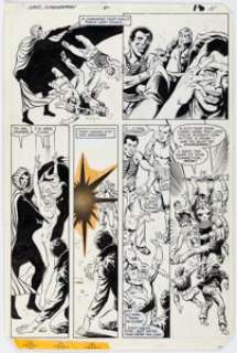 Al Milgrom and Jim Mooney The Spectacular Spider-Man #81 Story Page 11 Cloak and Dagger/Punisher Original Art (Marvel, 1983). | Heritage