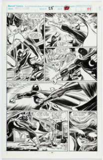Marc Bagley and Tom Palmer Marc Spector: Moon Knight #25 Story Page 37 Original Art (Marvel, 1991). | Heritage
