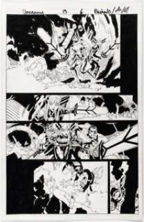 Chris Bachalo and Al Vey Uncanny X-Men #13 Story Page 6 Original Art (Marvel, 2013).