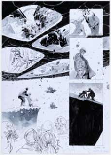 Matias Bergara John Constantine: Hellblazer #10 Story Page 19 Original Art (DC, 2020).