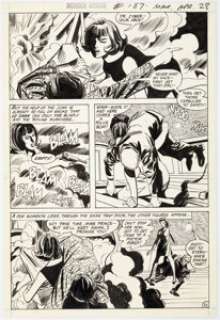 Mike Sekowsky and Dick Giordano Wonder Woman #187 Story Page 22 Original Art (DC, 1970). | Heritage