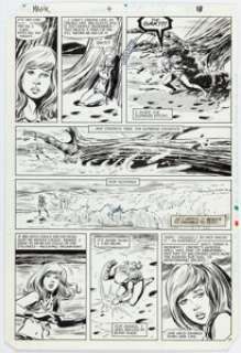 Sal Buscema and Tom Palmer Magik #4 Story Page 13 Original Art (Marvel, 1984). | Heritage