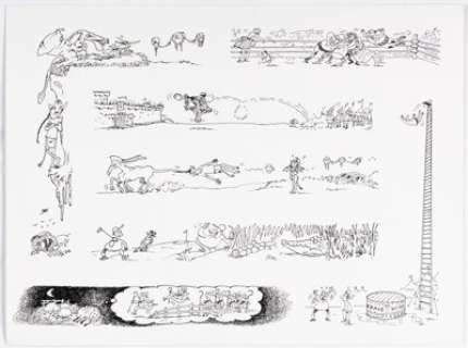 Sergio Aragonés MAD #495 Marginal Illustrations Original Art (EC, 2008). | Heritage