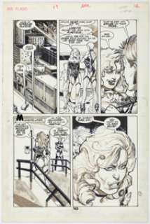 Howard Chaykin American Flagg #19 Story Page 10 Original Art (First, 1985). | Heritage