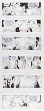 Scott Nickel Eek! Daily Comic Strip Original Art Group of 6 (Andrews McMeel Syndicate, 2009-2016). (Total: 6 Comic Books)