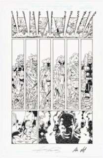 George Pérez and Al Vey Avengers #10 Story Page 17 Original Art (Marvel, 1998). | Heritage