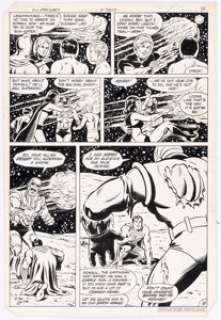 Curt Swan and Dave Hunt DC Comic Presents #43 Superman and Legion of Super-Heroes Story Page 18 Original Art (DC, 1982). | Heritage