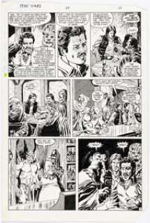 Bob McLeod and Tom Palmer Star Wars #85 Story Page 9 Original Art (Marvel, 1984). | Heritage
