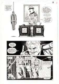 Graham Nolan and Eduardo Barreto Batman: Vengeance of Bane Special #1 Story Page 7 Original Art (DC, 1993). | Heritage