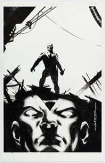 Mitchell Breitweiser Drax the Destroyer #1 Cover Original Art (Marvel, 2005).
