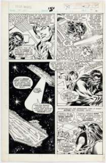 Carmine Infantino and Pablo Marcos Star Wars Weekly #96 Story Page 4 Original Art (Marvel UK, 1979). | Heritage