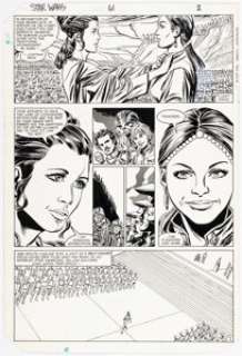 Walt Simonson and Tom Palmer Star Wars #61 Story Page 2 Original Art (Marvel, 1982). | Heritage