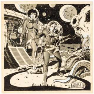 Jack Robinson - Science Fiction Illustration Original Art (c. 1980). | Heritage