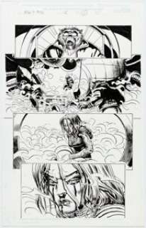 Igor Kordey New X-Men #125 Story Page 21 Original Art (Marvel, 2002). | Heritage