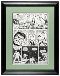 Marie Severin and Herb Trimpe Tales to Astonish #96 Hulk Story Page 10 Original Art (Marvel, 1967). | Heritage